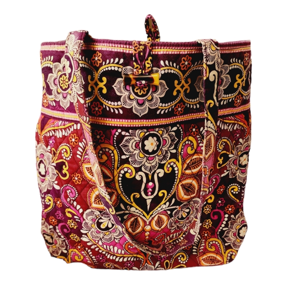 Vera Bradley Retired Patterned Medium Size Tote. Nice Pre-owned Conditio…